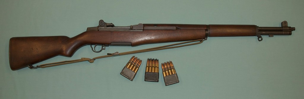 M1 Garand with two-point sling