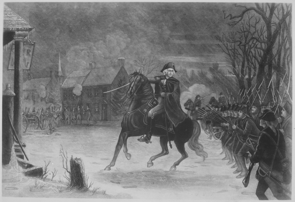 The Battle of Trenton begins