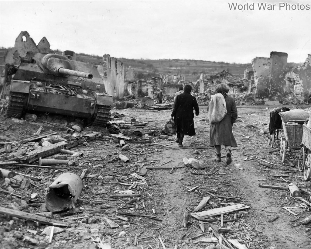 Ruins of France in 1945