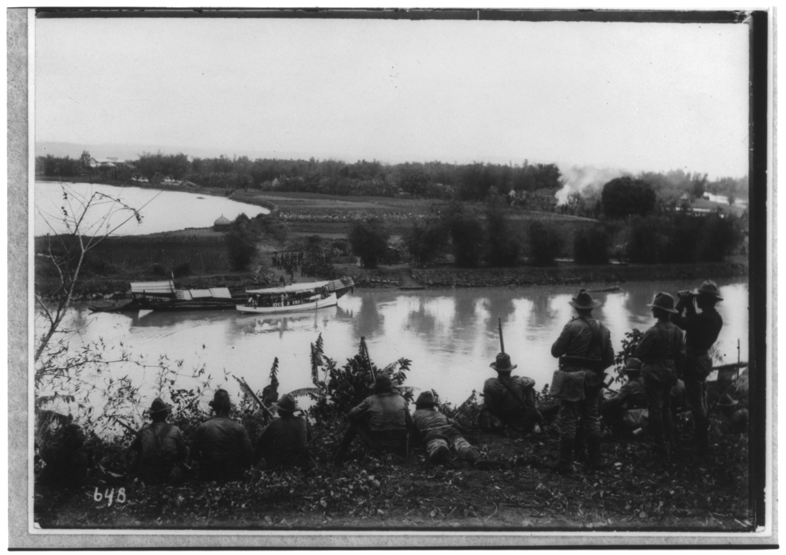 American troops in the Philippines