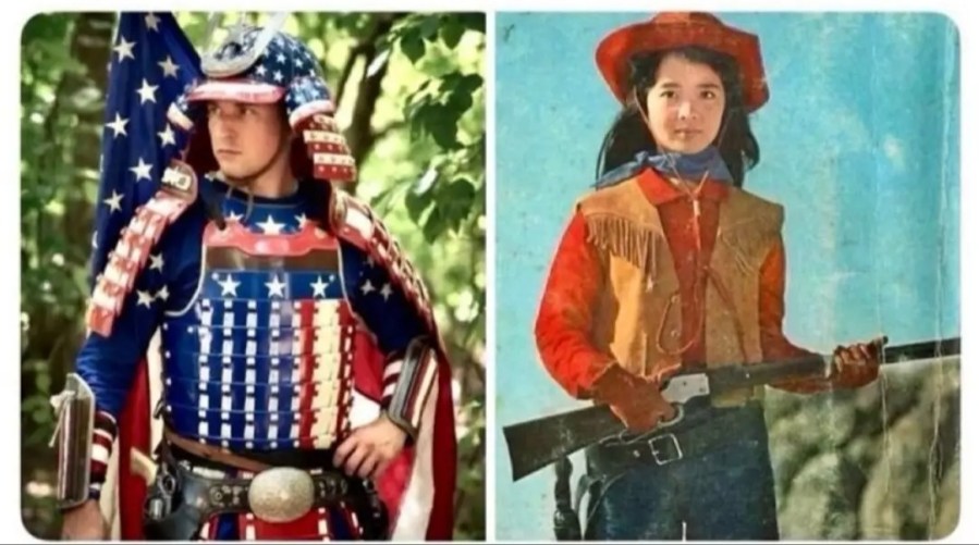 American Samurai and Japanese Cowgirl