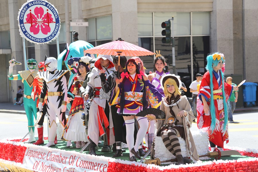 Americans in Japanese Costumes
