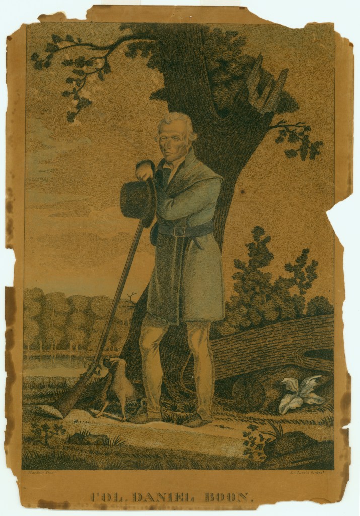 Daniel Boone with a Long Rifle